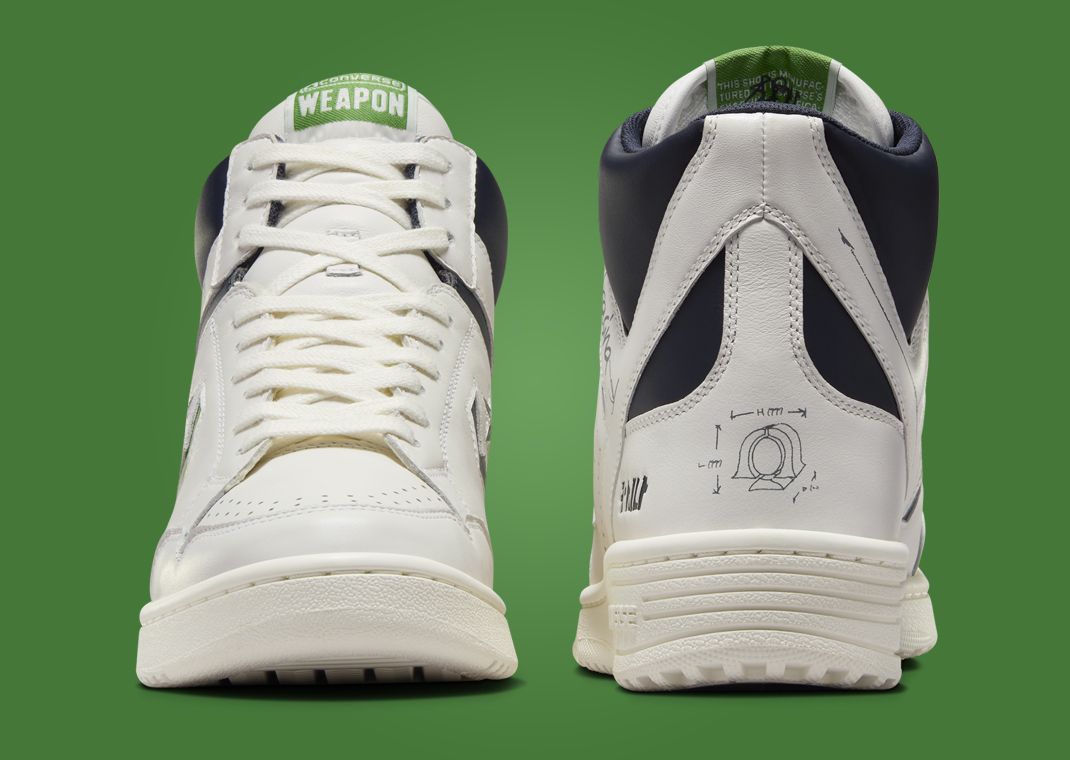 Kasina x Converse Weapon Mid Heel and Toe