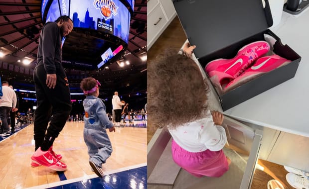 Jalen Brunson Debuts a Nike Kobe 5 Protro PE Dedicated to his Daughter, Jordyn