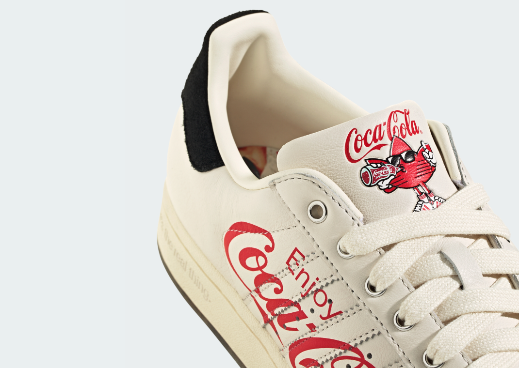 Coca-Cola x adidas Superstar Detail