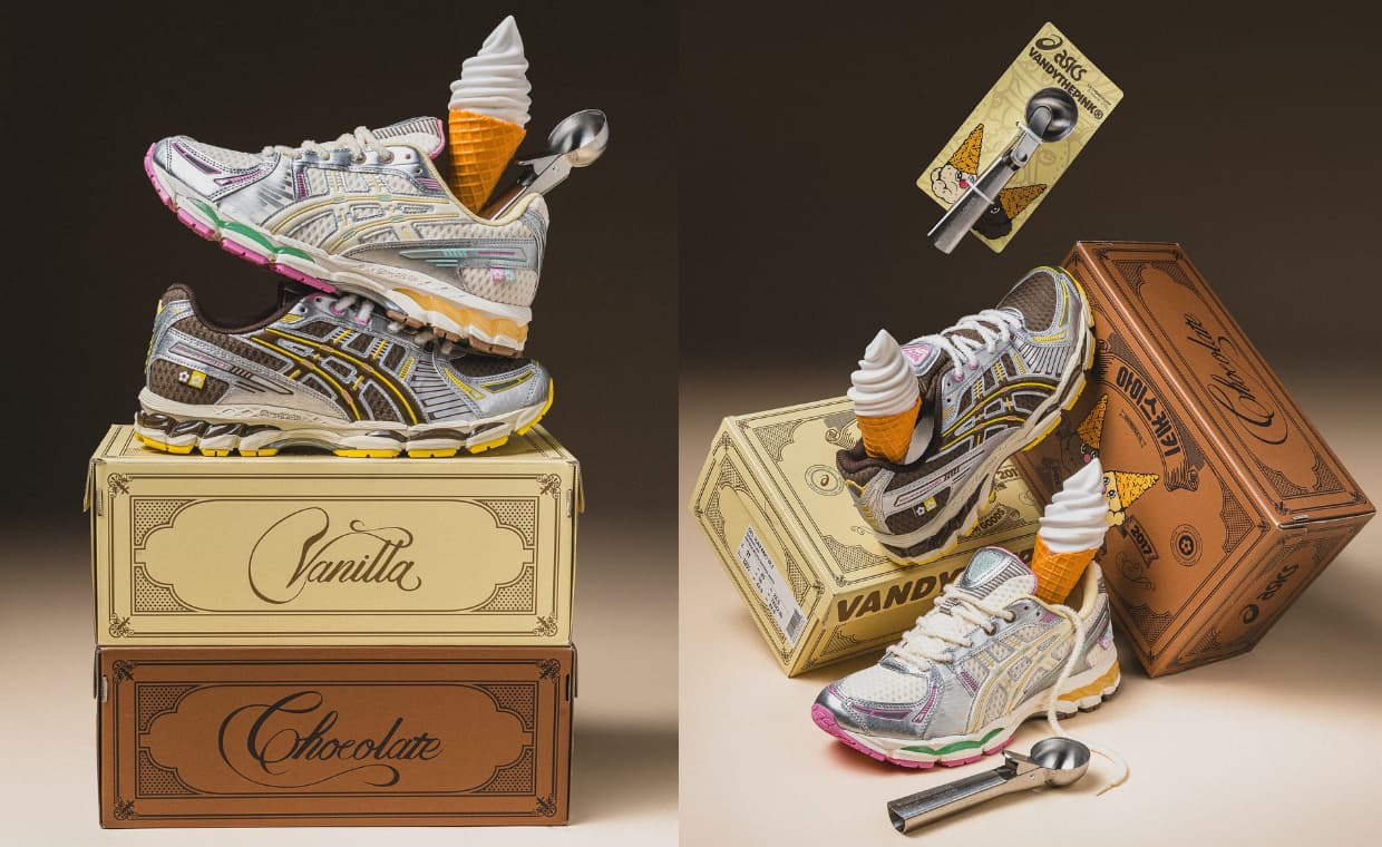 VANDYTHEPINK’s Asics Gel-Kayano 12.1 Ice Cream Pack Drops in August