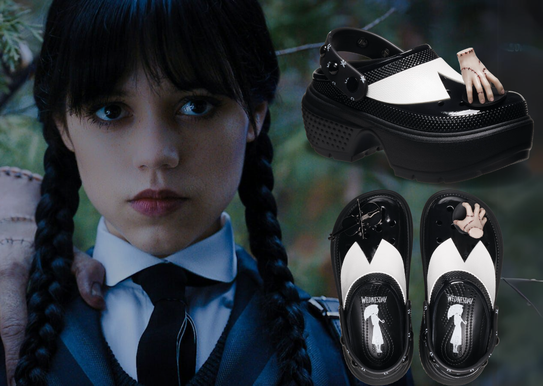 Crocs Stomp Clog Wednesday Addams