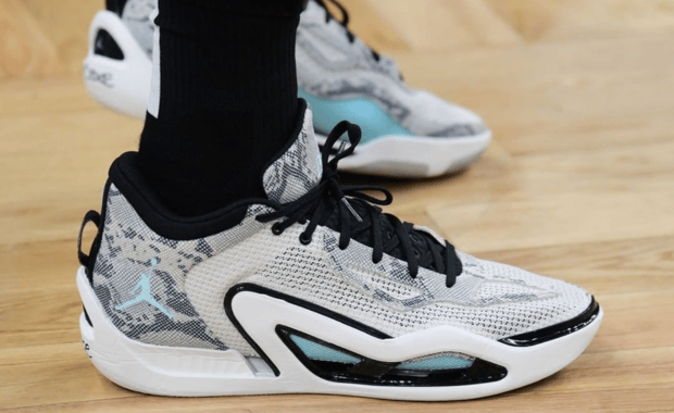 Jayson Tatum Sports a Snakeskin Jordan Tatum 1 PE