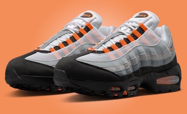 A New Version of the Nike Air Max 95 OG Bright Mandarin is Releasing Fall 2025