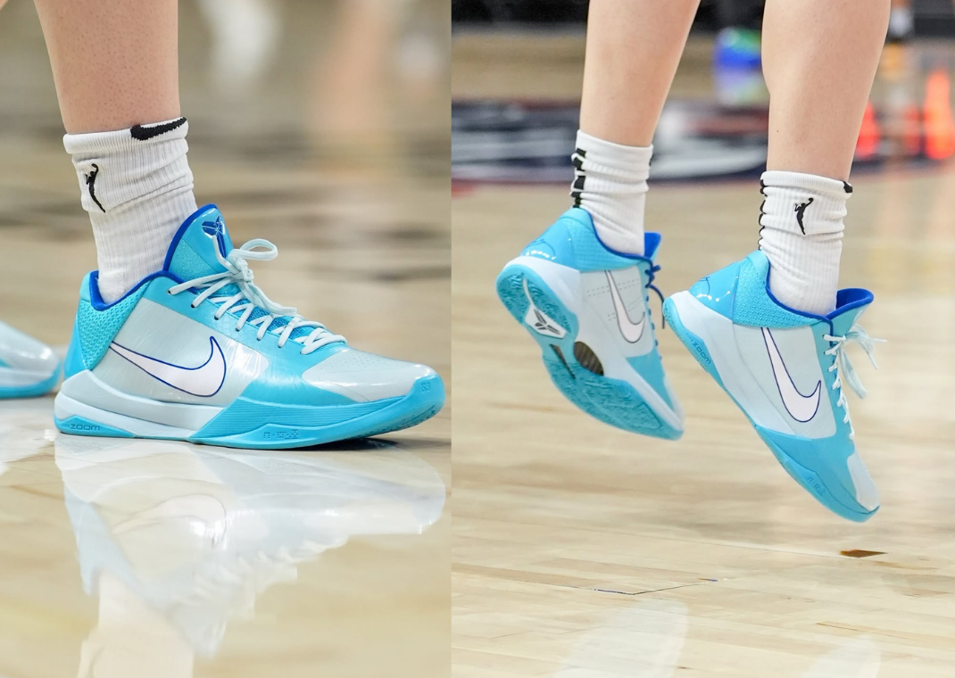 Caitlin Clark x Nike Kobe 5 Protro Midwest Lakes