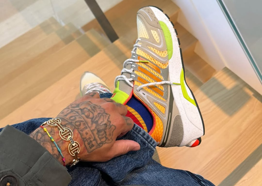 Larry June Teases adidas Adistar Control 5 Collab