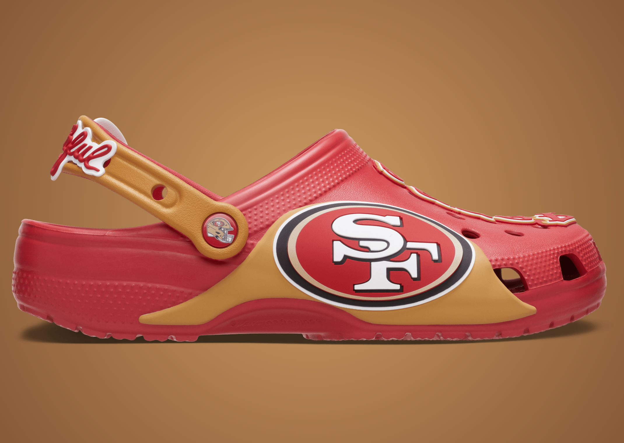 NFL x Crocs Classic Clog San Francisco 49ers - Lateral