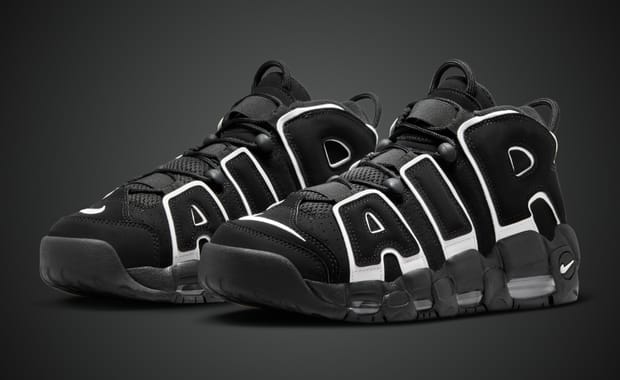 Nike's Air More Uptempo Black White is Making a Comeback