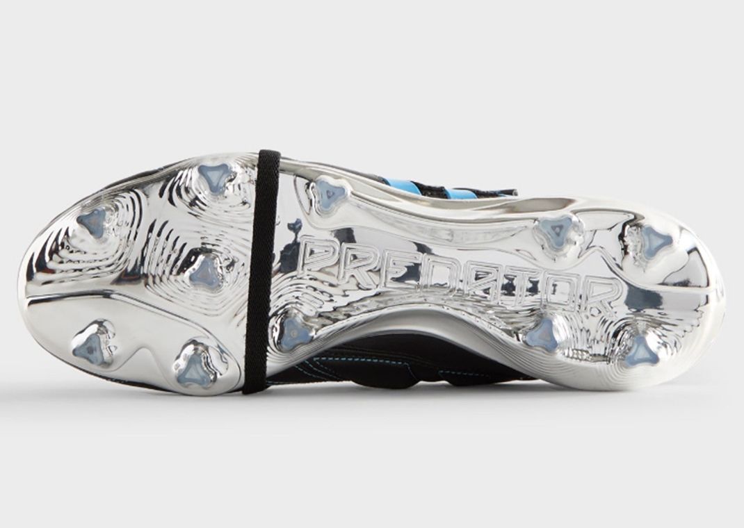 Kith x adidas Predator Mania Cleat Black Blue Outsole