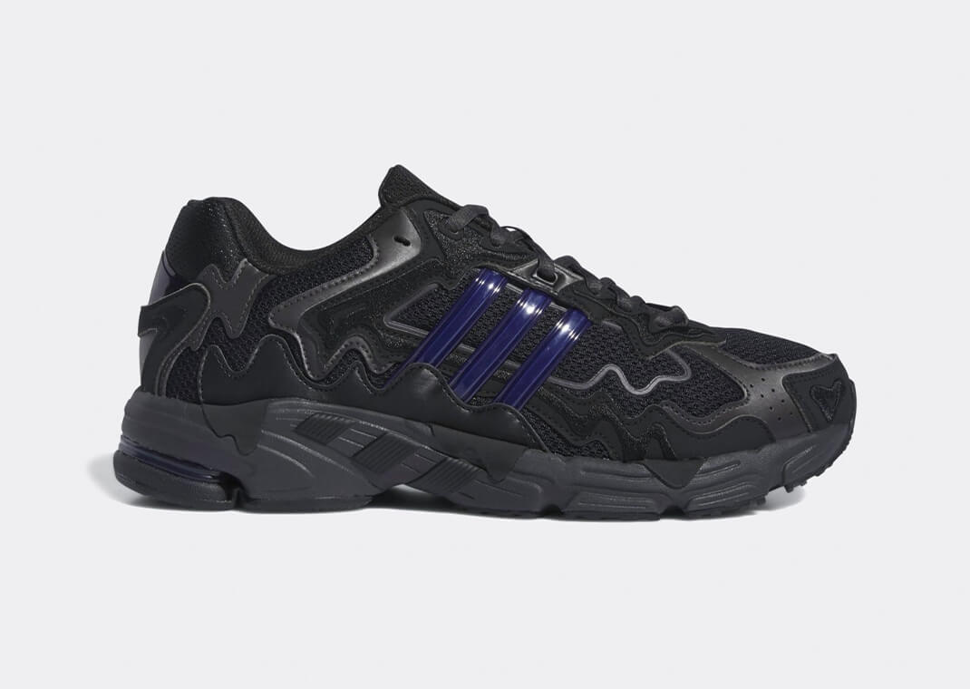 Bad Bunny x adidas Response CL Triple Black Lateral