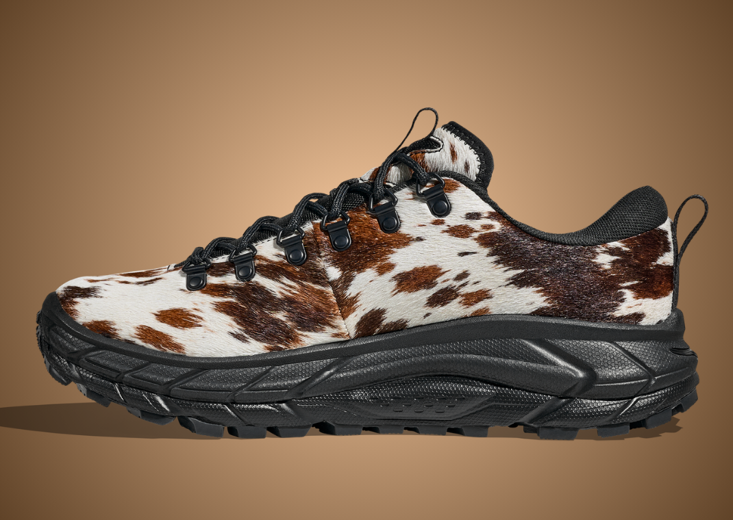 Hoka Tor Summit+ Cowprint Black - Medial