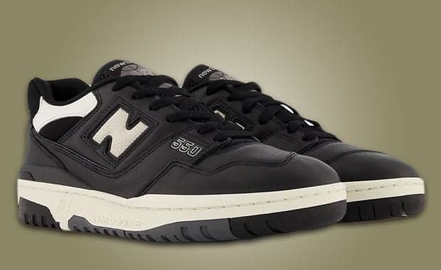 This New Balance 550 Gets A Panda Treatment