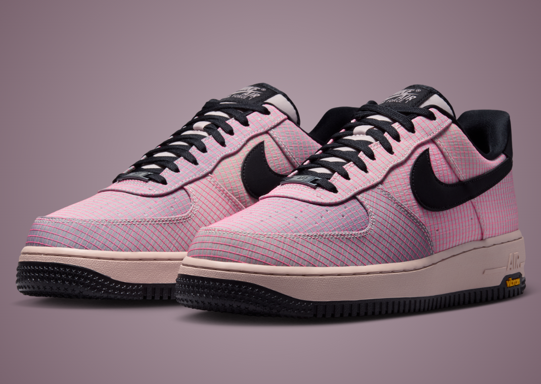 Nike Air Force 1 Low LX Vibram Silt Red - Angle