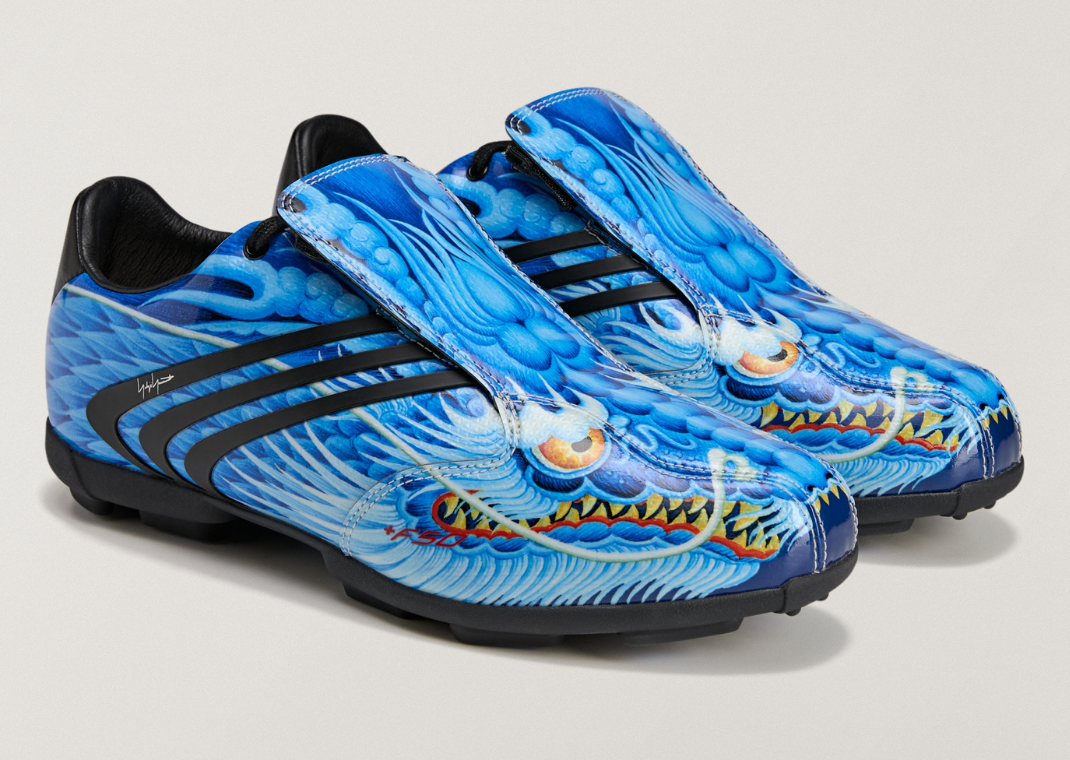 Y-3 adidas F50 Tunit Blue Dragon - Angle