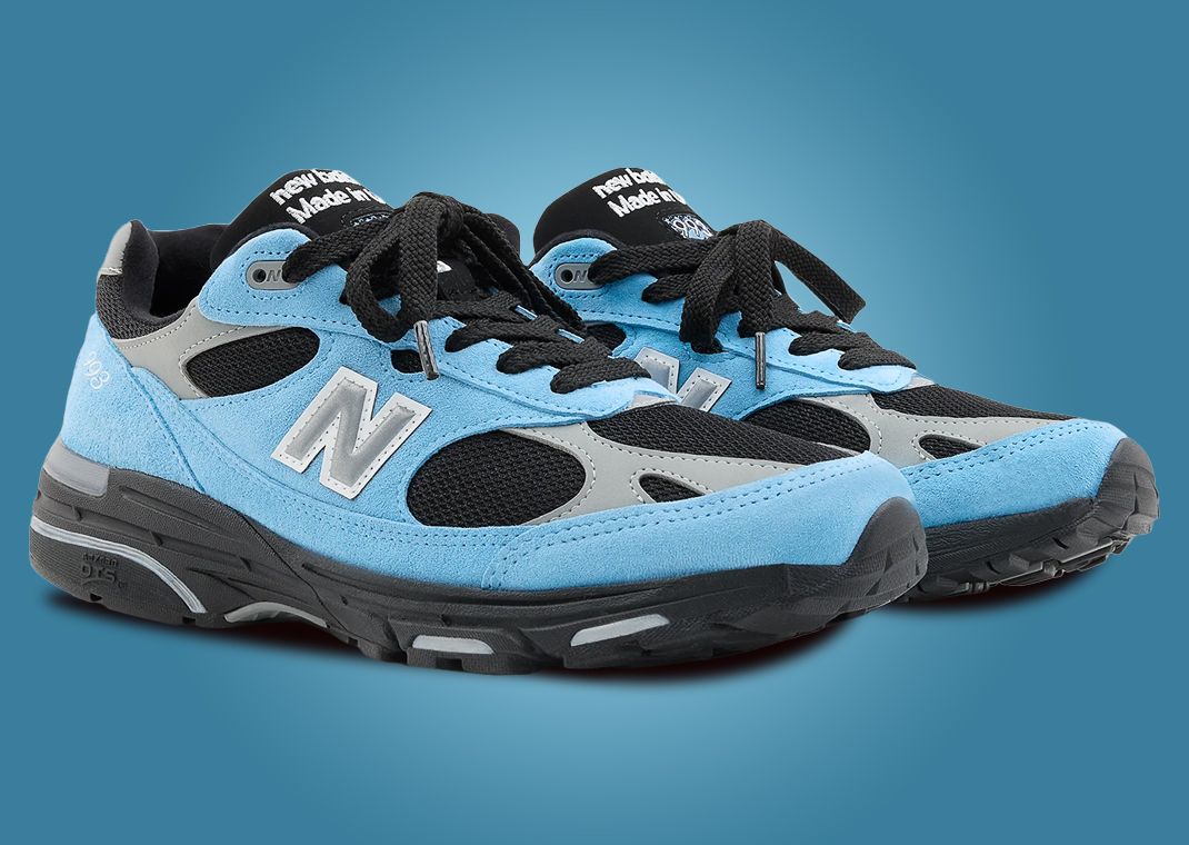 The New Balance 993 Made in USA Community Blue Drops October