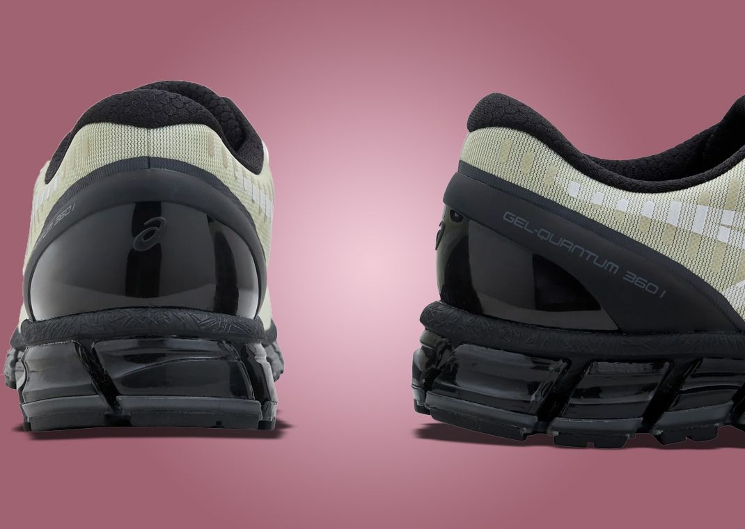 Above The Clouds x Asics Gel-Quantum 360 1 Olive Heel