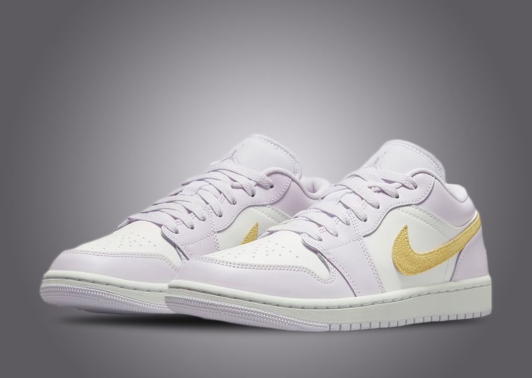 Air Jordan 1 Low Barely Grape Lemon Wash (W)