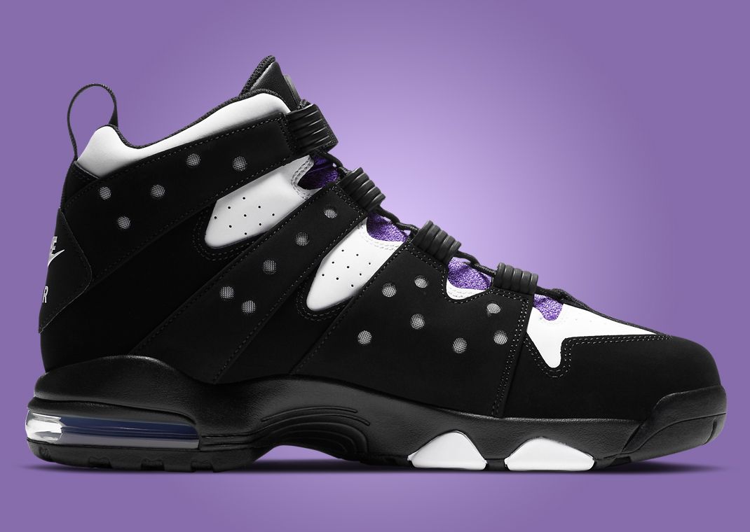 white black and purple barkleys