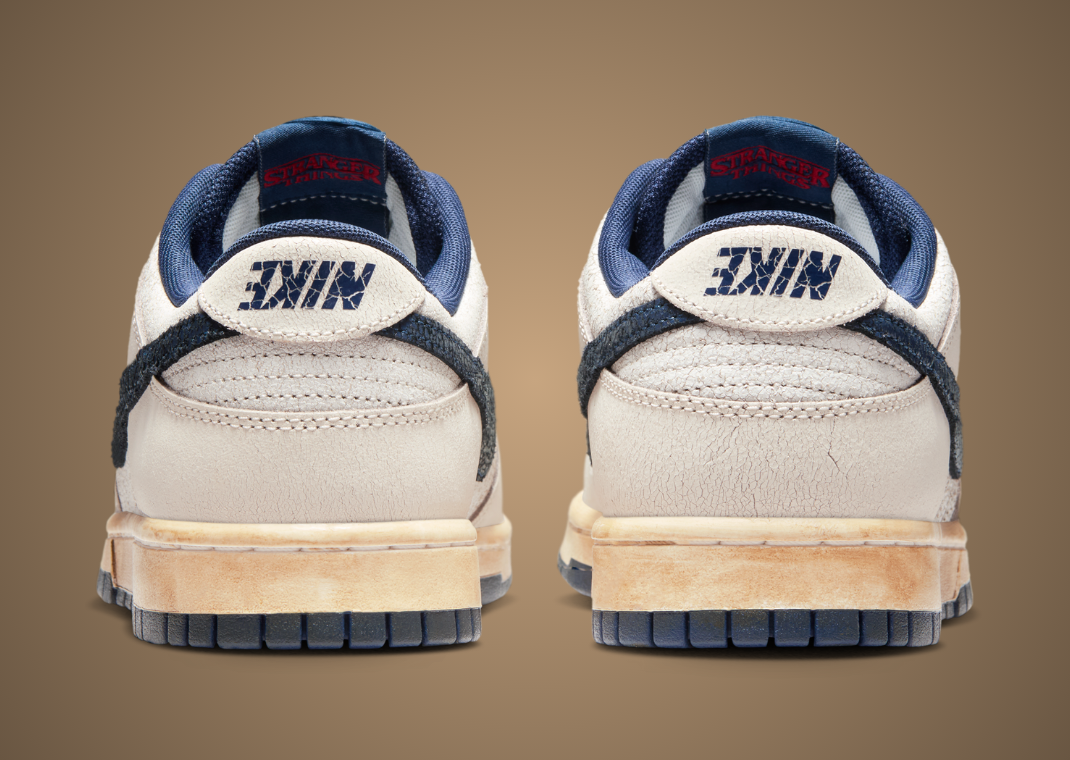 Stranger Things x Nike Dunk Low Phantom Heel