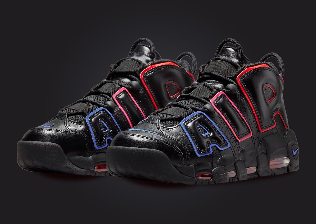 Nike Air More Uptempo Black Multi