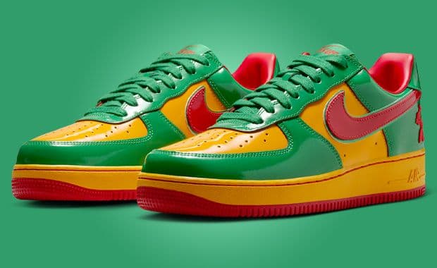 Lil Yachty x Nike Air Force 1 Low Lucky Green University Gold