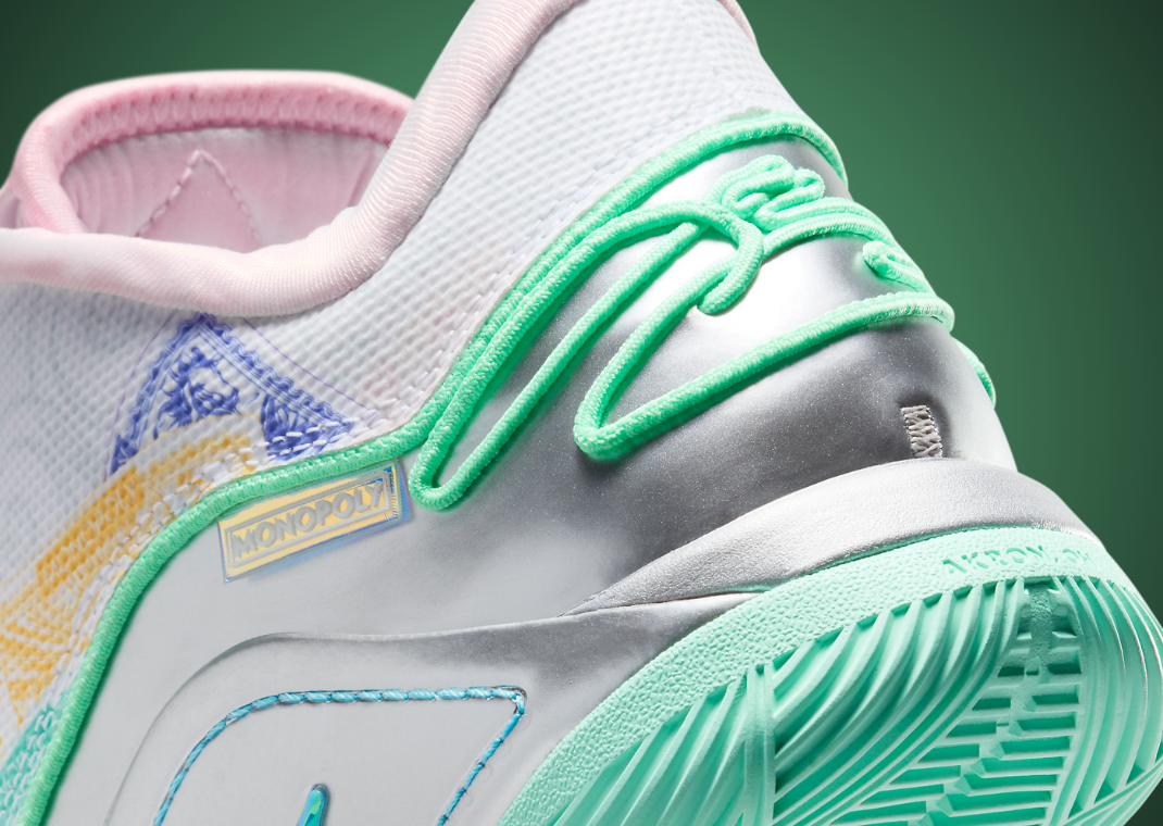 Monopoly x Nike LeBron 22 Heel Detail
