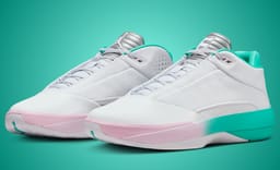 Chinese Basketball Star Guo Ailun’s Jordan 40 Colorway Features a Pink and Green Gradient