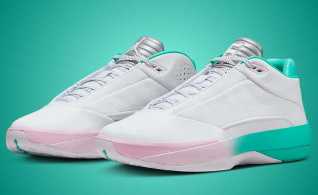 Chinese Basketball Star Guo Ailun’s Jordan 40 Colorway Features a Pink and Green Gradient