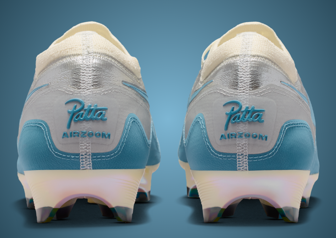 Patta x Nike Mercurial Zoom Vapor 16 Elite FG Waves Pack Aqua - Back