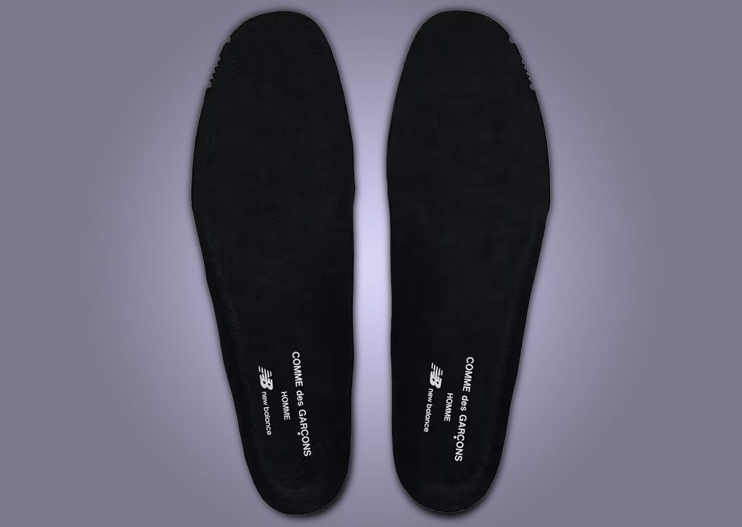 Comme des Garçons Homme x New Balance 990v6 Made in USA Black Insole