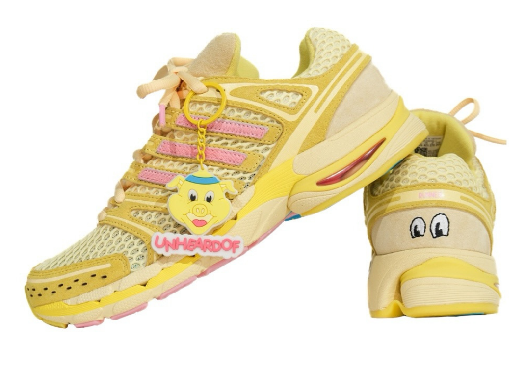 Unheardof x adidas Adistar Control 5 Piggy Runner 2.0 Cheeseburger - Angle