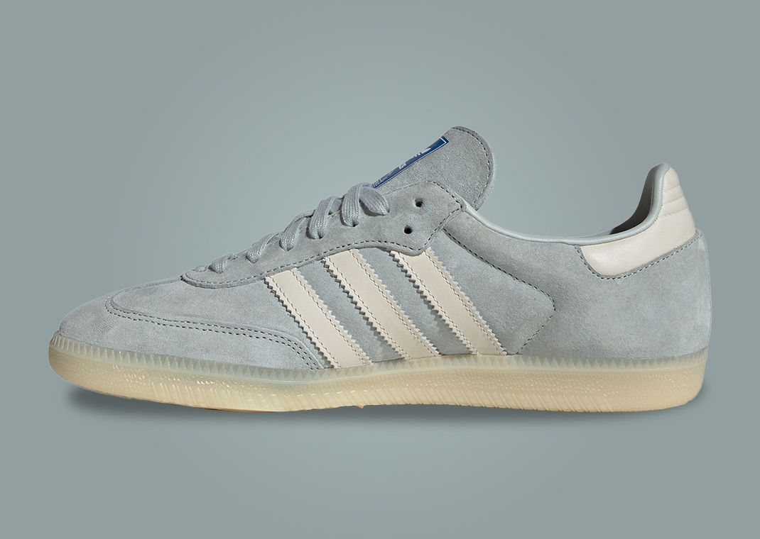 adidas Samba OG Wonder Silver Medial