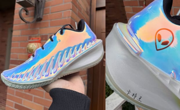 Victor Wembanyama Joins the Nike GT Cut 4 Rollout with Shimmering All-Star PE