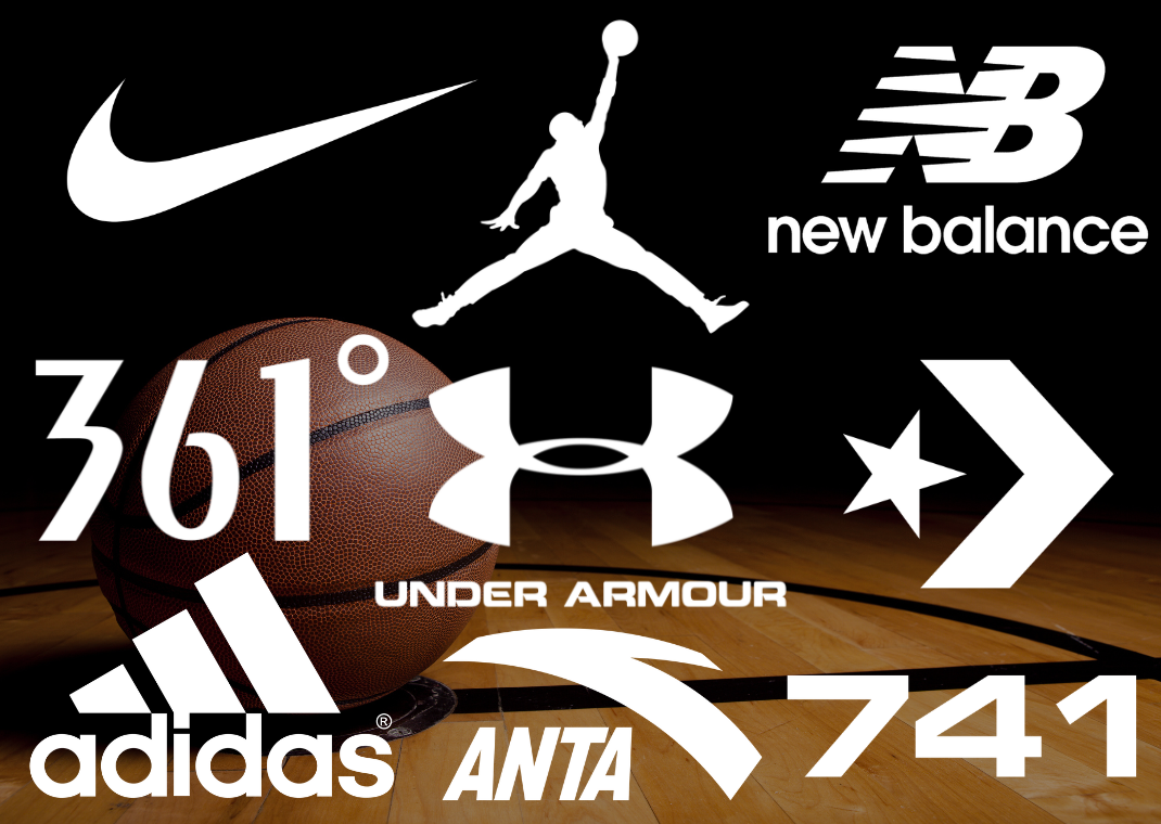 Sneaker brands represented in the 2025 NBA All-Star Roster