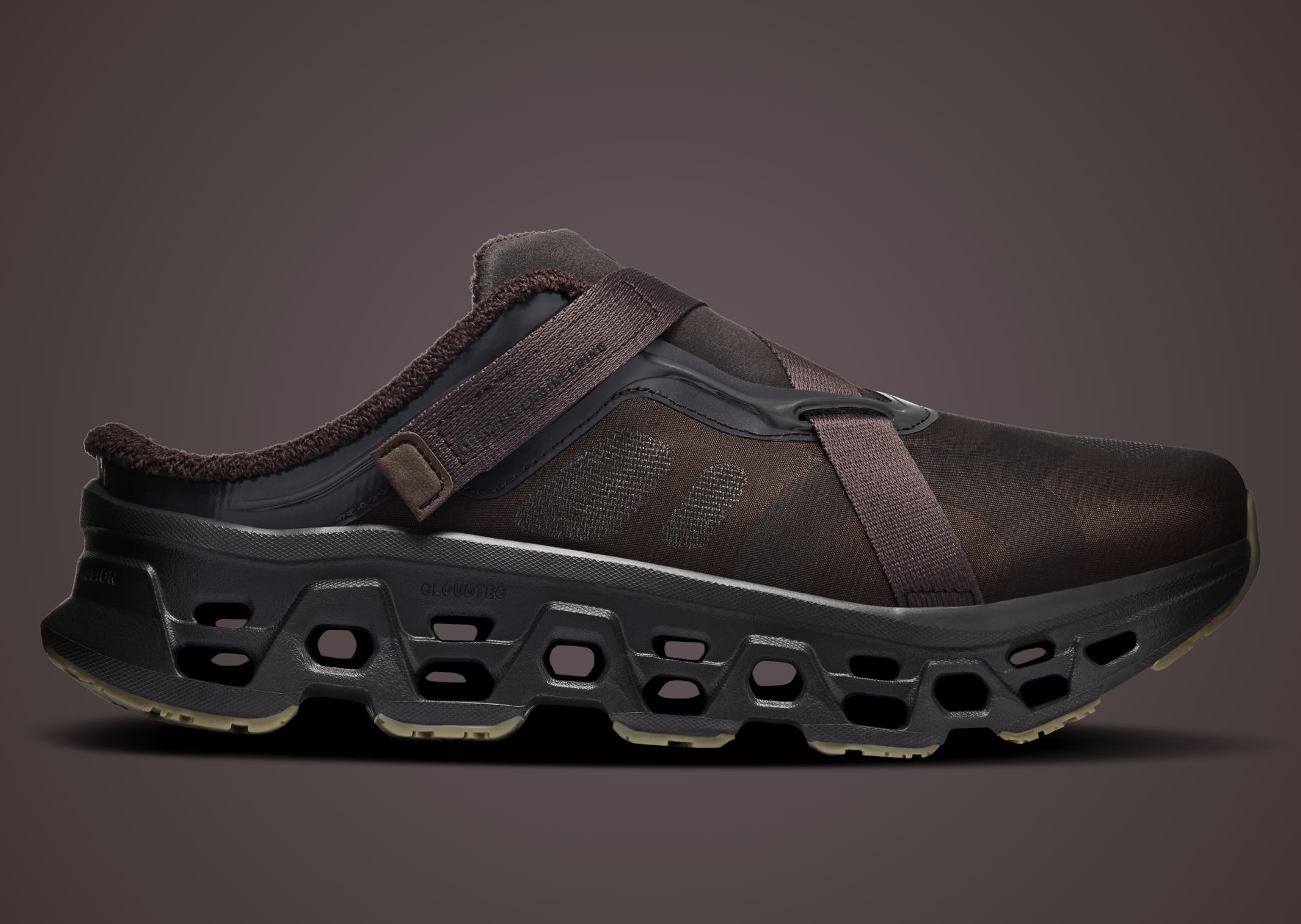 FKA Twigs x On Cloudmonster 3 Mule Cacao - Medial