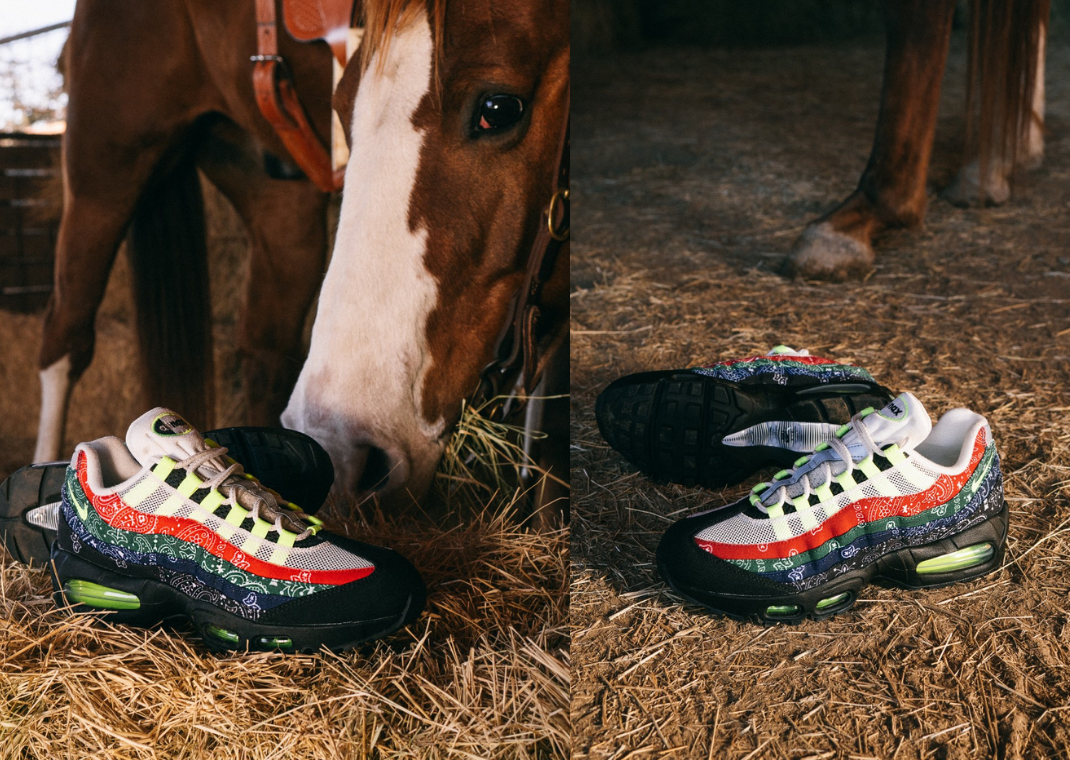 Nike Air Max 95 Neon Paisley Sneaker Politics Austin Early Drop