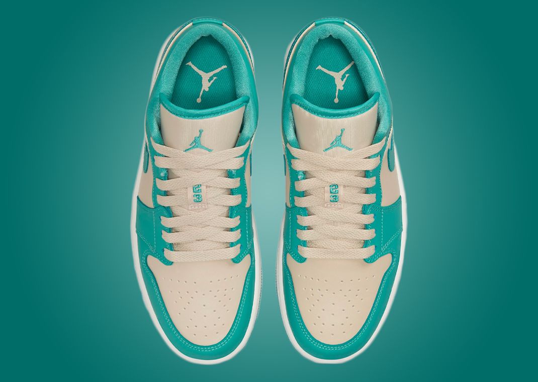 関税込☆NIKE★(W)Jordan 1 Low Sanddrift Washed Teal★22-26cm Sanddrift And Washed Teal Cover This Air Jordan 1 Low