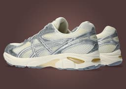 Asics GT-2160 Pre-Worn Cream Sheet Rock Heel Angle
