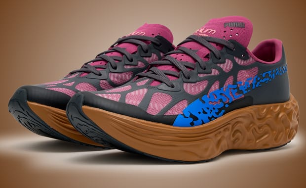 Salehe Bembury’s Latest Puma Velum is a Gleaming Web of Magenta