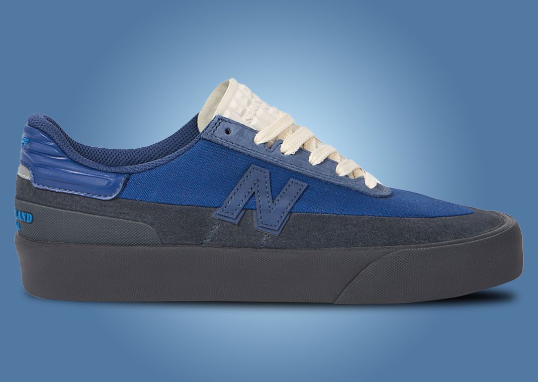 Stone Island x New Balance Numeric 272 Blue Lateral