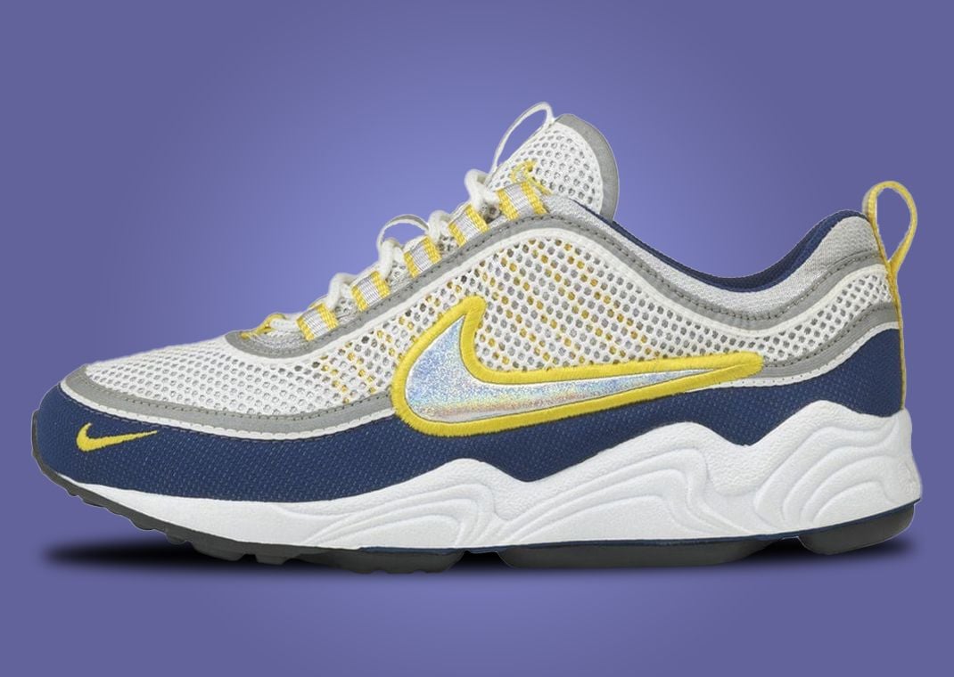 Nike Air Zoom Spiridon OG Deep Royal Blue Yellow Strike