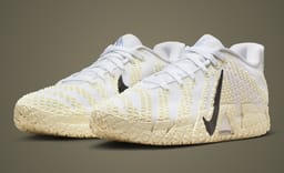 The Nike Ja 3 White Black Coconut Milk Releases October 2025