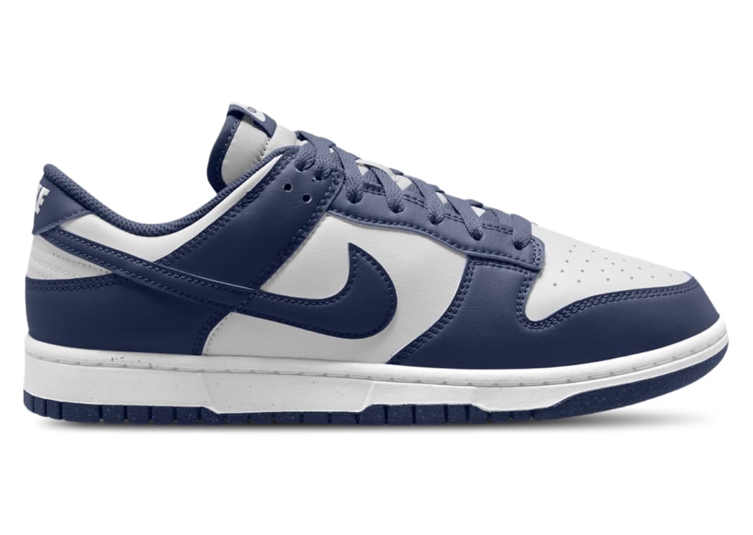 Nike Dunk Low White Midnight Navy
