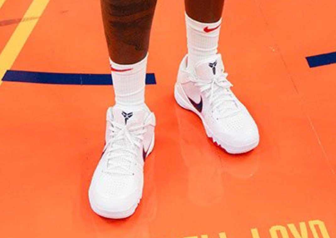 Jewell Loyd in the Nike Kobe 4 Protro Team USA PE