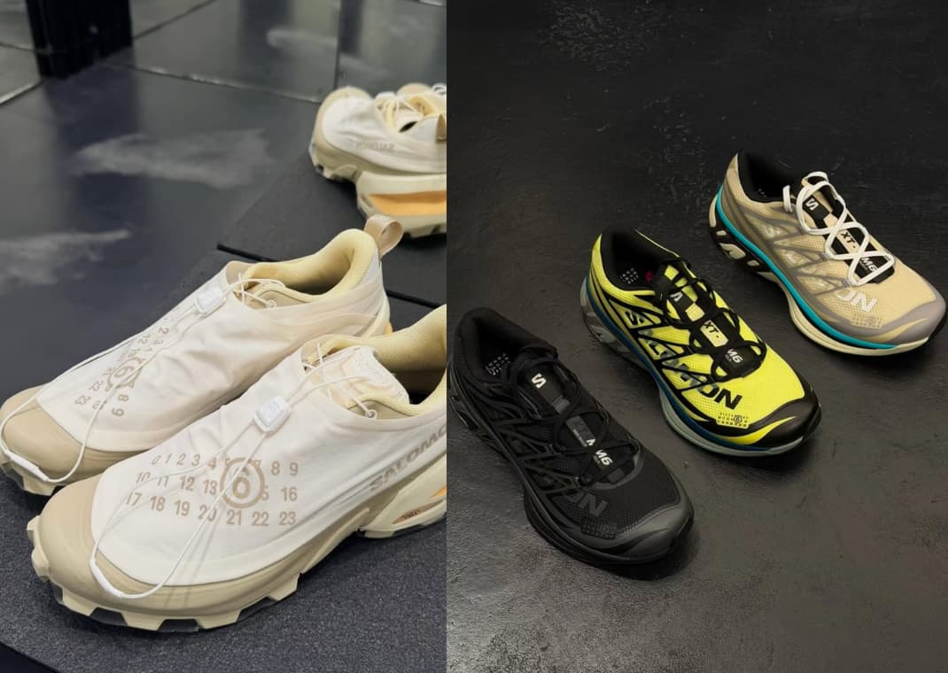 The Maison Margiela MM6 x Salomon Spring/Summer 2026 Collection is The Maison Margiela MM6 x Salomon Spring/Summer 2026 Collection is