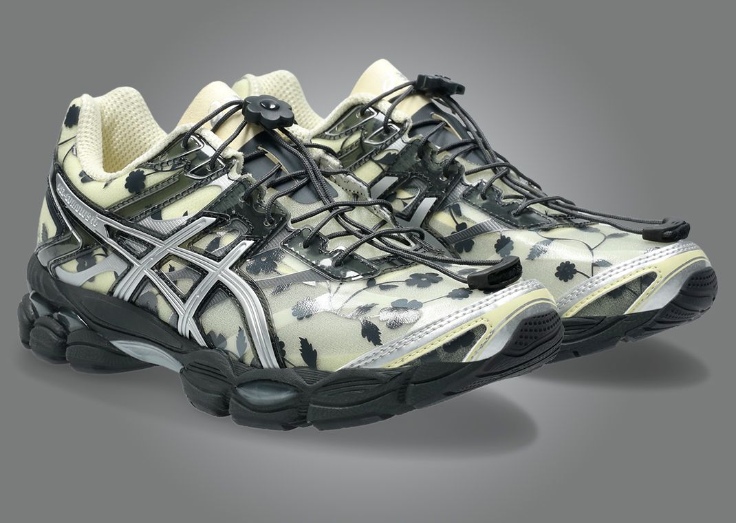 Cecilie Bahnsen x Asics Gel-Cumulus 16 Cream Angle
