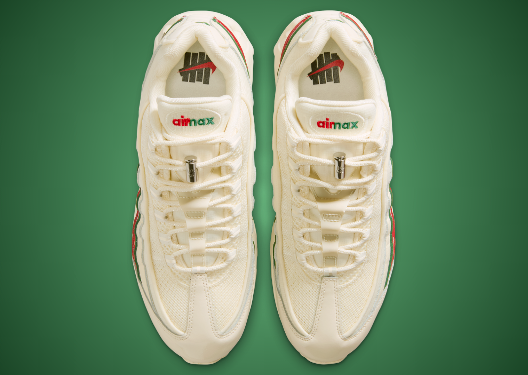 Undefeated x Nike Air Max 95 OG Big Bubble Sail Gorge Green Top