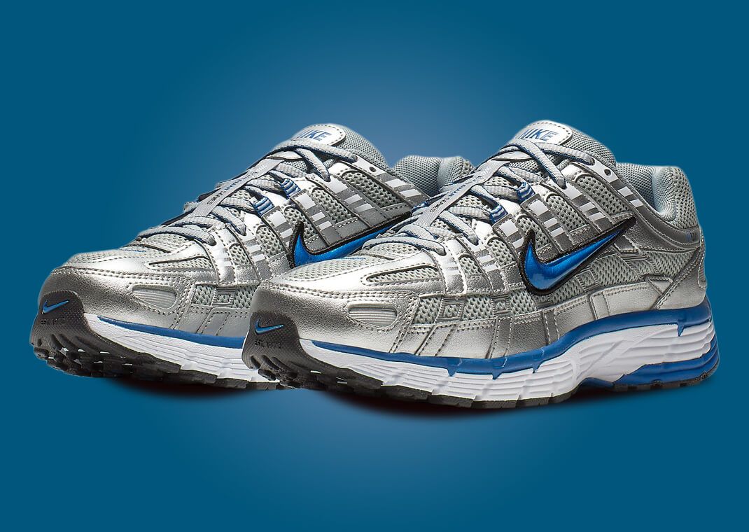 Nike P-6000 Metallic Silver Team Royal (W)