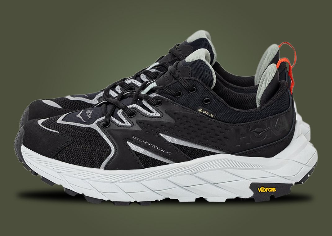 Hoka One One Anacapa Low Gore-Tex WTAPS Jet Black Men's