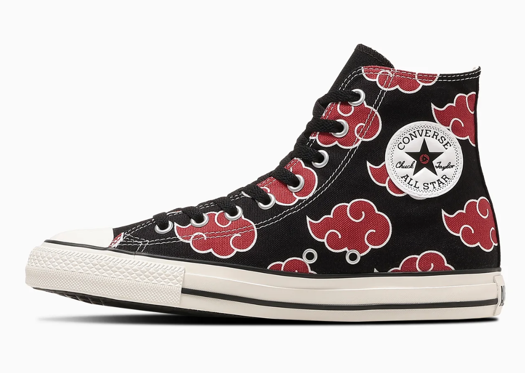 Naruto x Converse Chuck Taylor Hi Itachi Uchiha - Medial