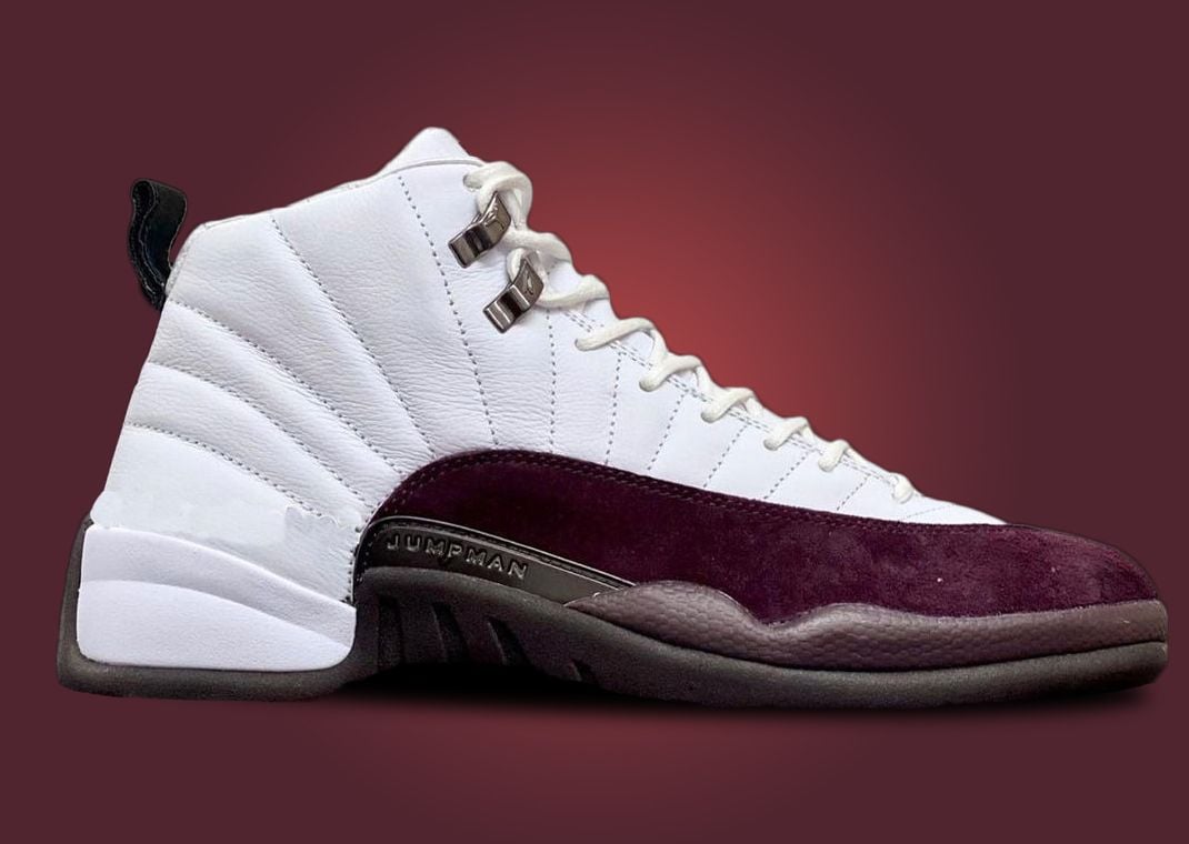 12s fashion maroon